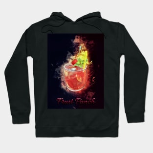 Fruit Punch Cocktail Drink Happy Hour Party Hoodie